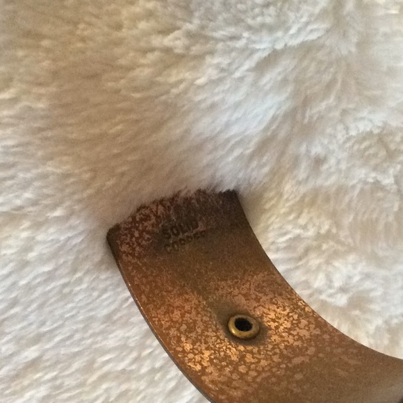 Vintage Solid Copper and Brass Cuff Bracelet - Picture 3 of 5